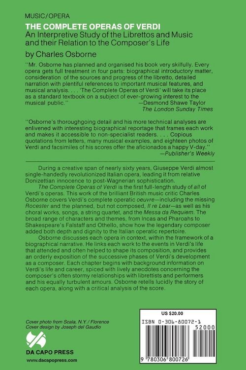 Produktbild: Complete Operas of Verdi