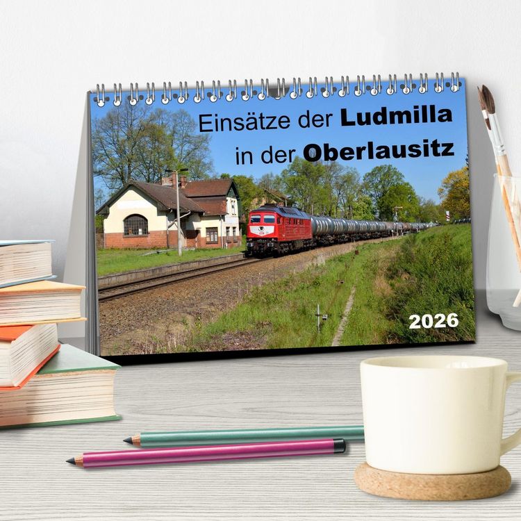 Produktbild: Eins&auml;tze der Ludmilla in der Oberlausitz 2026 (Tischkalender 2026 DIN A5 quer), CALVENDO Monatskalender