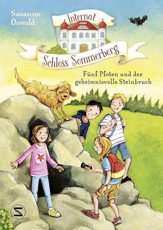 Produktbild: Internat Schloss Sommerberg - Fünf Pfoten und der geheimnisvolle Steinbruch