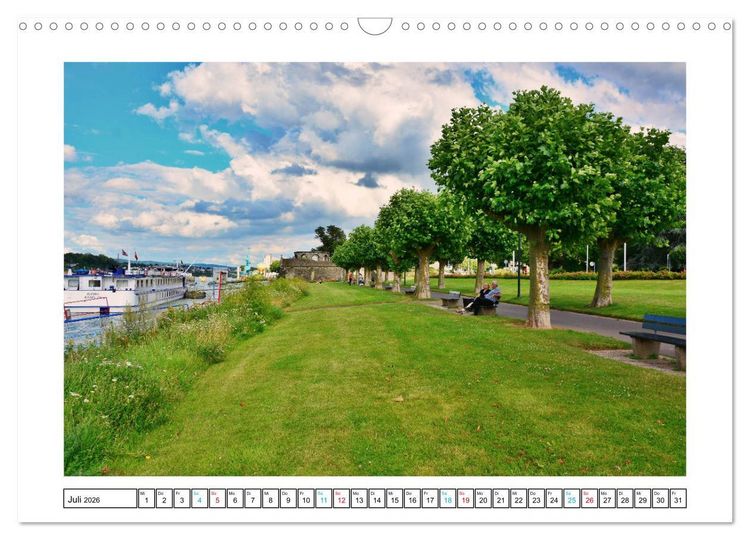 Produktbild: Andernach - Ansichtssache (Wandkalender 2026 DIN A3 quer), CALVENDO Monatskalender