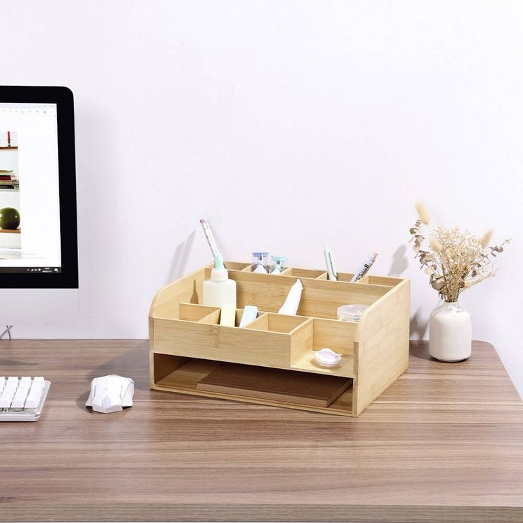 Produktbild: SpeaKa Professional SP-BDO-001 SP-11019156 Schreibtischorganizer Anzahl der F&auml;cher: 11