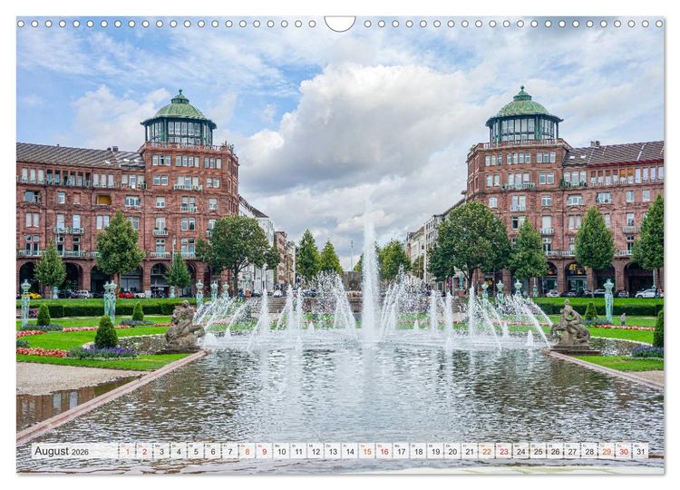 Produktbild: Mannheim Impressionen (Wandkalender 2026 DIN A3 quer), CALVENDO Monatskalender