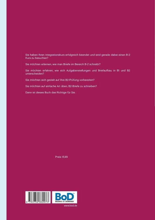 Produktbild: Briefe schreiben B1 und B2