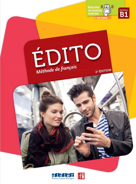 Produktbild: Edito m&eacute;thode de fran&ccedil;ais B1