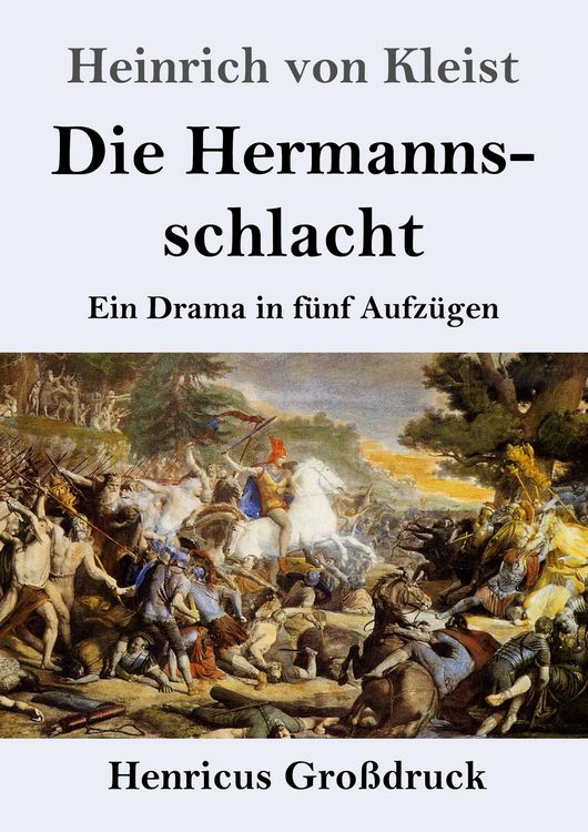 Produktbild: Die Hermannsschlacht (Gro&szlig;druck)