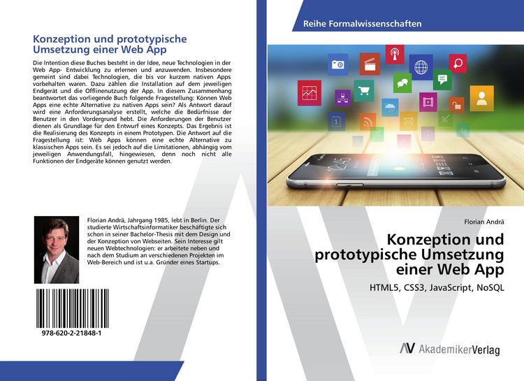 Produktbild: Konzeption und prototypische Umsetzung einer Web App