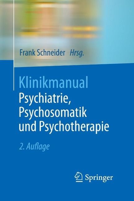 Produktbild: Klinikmanual Psychiatrie, Psychosomatik und Psychotherapie