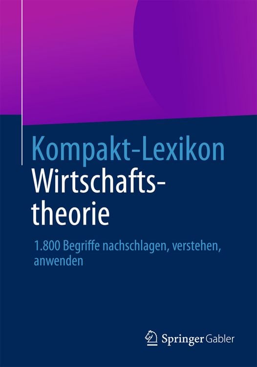 Produktbild: Kompakt-Lexikon Wirtschaftstheorie
