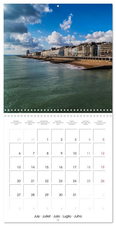 Produktbild: Hastings and St Leonards-on-Sea (Wall Calendar 2026 12 &times; 12 Inch) CALVENDO 12 Month Wall Calendar