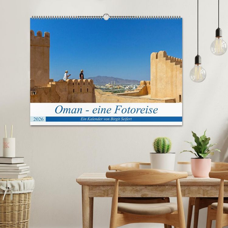 Produktbild: Oman - Eine Fotoreise (Wandkalender 2026 DIN A2 quer), CALVENDO Monatskalender