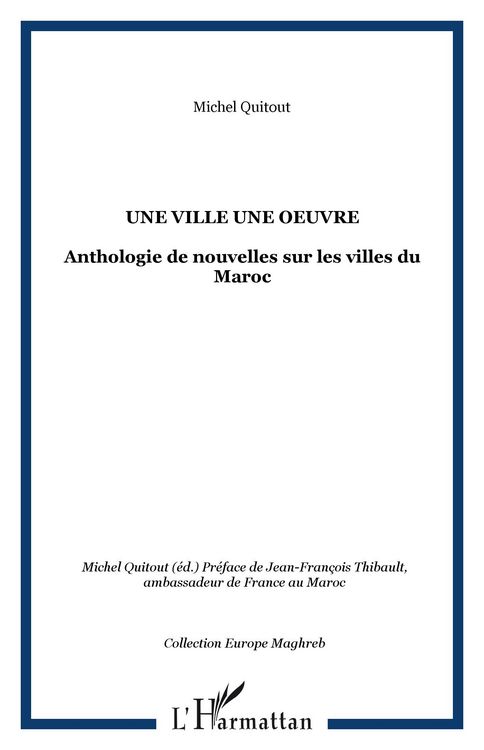 Produktbild: Une ville une oeuvre