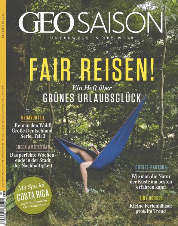 Produktbild: GEO SAISON 09/2021 - Fair Reisen!