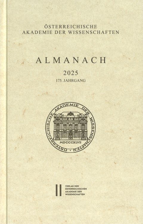 Produktbild: Almanach, 175. Jahrgang (2025)