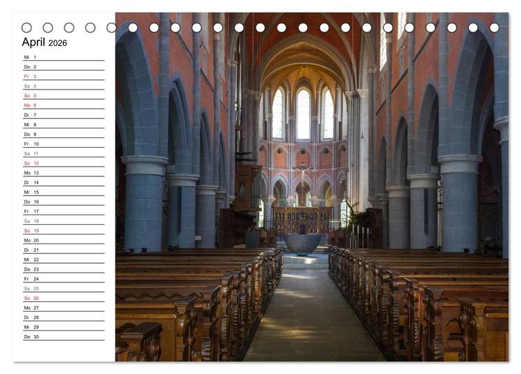 Produktbild: Der Westerwald (Tischkalender 2026 DIN A5 quer), CALVENDO Monatskalender