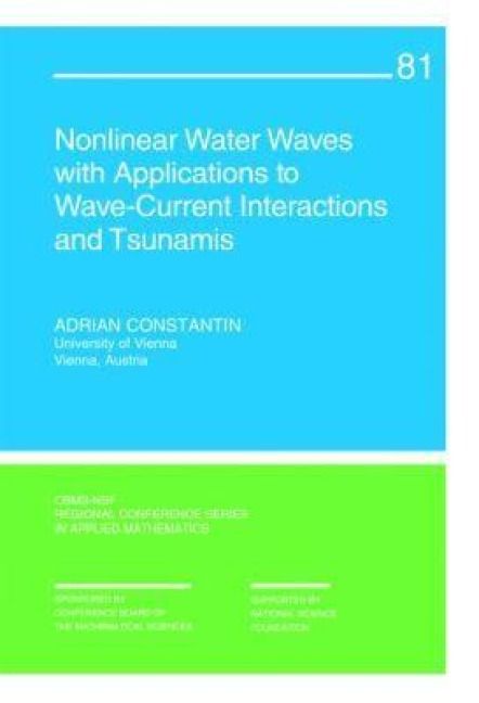 Produktbild: Nonlinear Water Waves with Applications to Wave-Current Interactions and Tsunamis