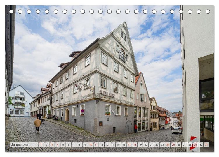 Produktbild: N&uuml;rtingen Impressionen (Tischkalender 2026 DIN A5 quer), CALVENDO Monatskalender