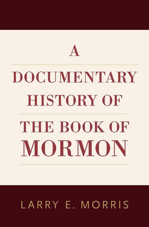 Produktbild: A Documentary History of the Book of Mormon