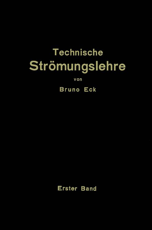 Produktbild: Einf&uuml;hrung in die technische Str&ouml;mungslehre