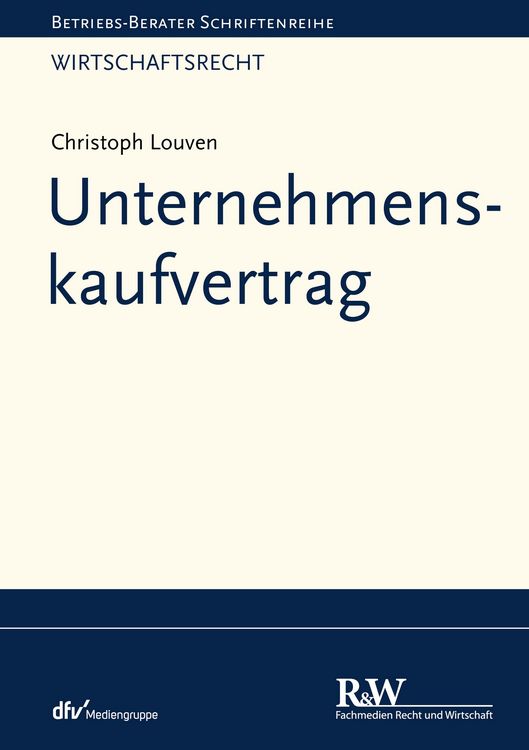 Produktbild: Unternehmenskaufvertrag