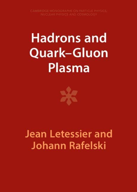 Produktbild: Hadrons and Quark-Gluon Plasma