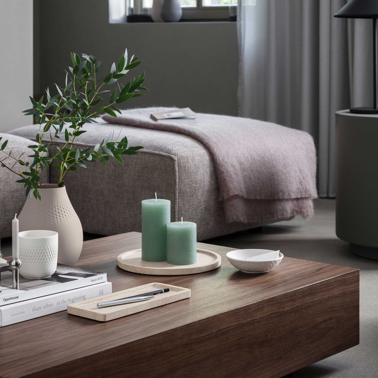 Produktbild: Villeroy & Boch Manufacture Travertine Servierplatte