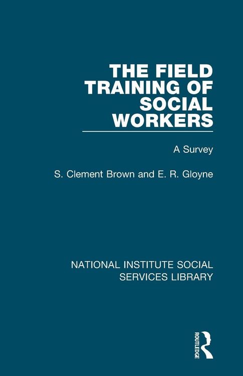 Produktbild: The Field Training of Social Workers