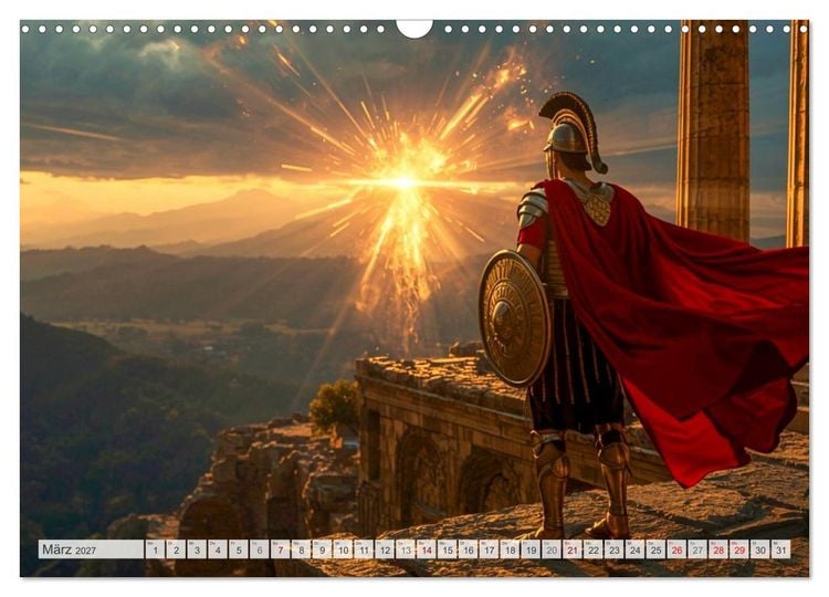 Produktbild: Perseus und Medusa (Wandkalender 2027 DIN A3 quer), CALVENDO Monatskalender
