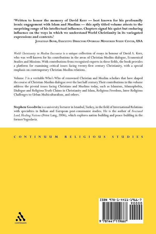 Produktbild: World Christianity in Muslim Encounter