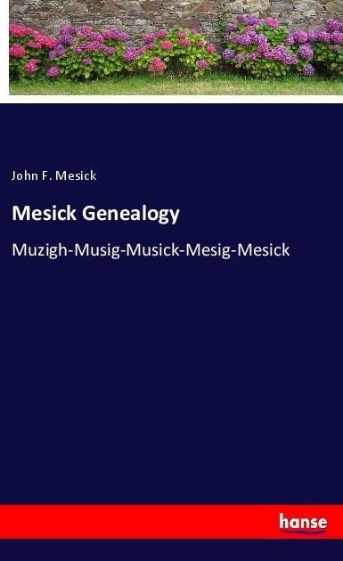 Produktbild: Mesick Genealogy
