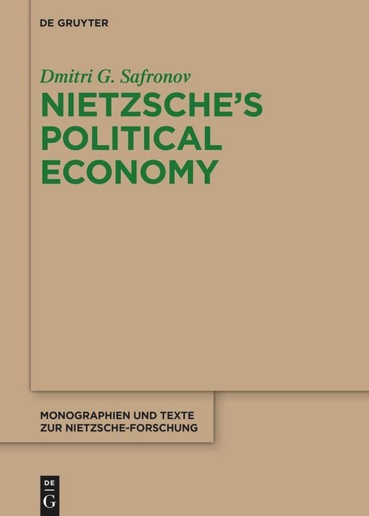 Produktbild: Nietzsche's Political Economy