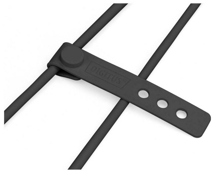 Produktbild: Digitus USB-Kabel USB 2.0 USB-A Stecker, USB-C&reg; Stecker 0.50 m Schwarz Flexibel, hochflexibel, mit USB, Silikon, exzellente Alterungseigenschaften,