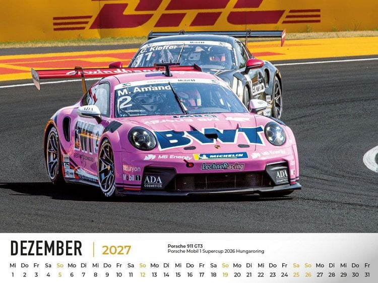 Produktbild: Porsche im Rennsport Kalender 2027