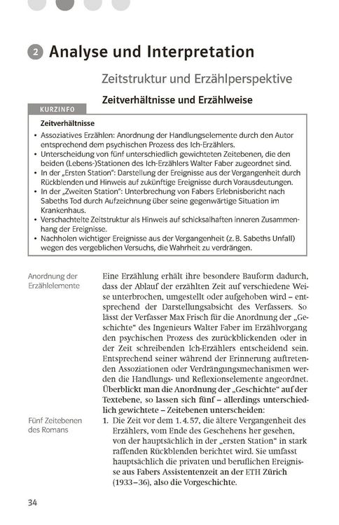 Produktbild: Lekt&uuml;rehilfen Max Frisch 'Homo faber'