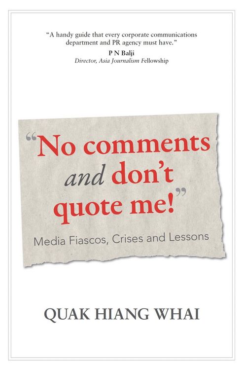 Produktbild: No Comments and Don't Quote Me!