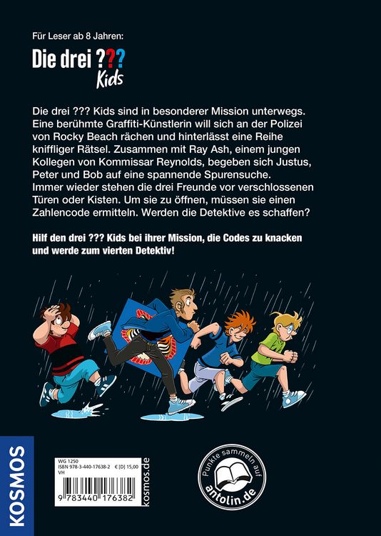 Produktbild: Die drei ??? Kids, Mission Graffiti-Code