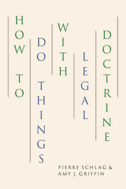 Produktbild: How to Do Things with Legal Doctrine