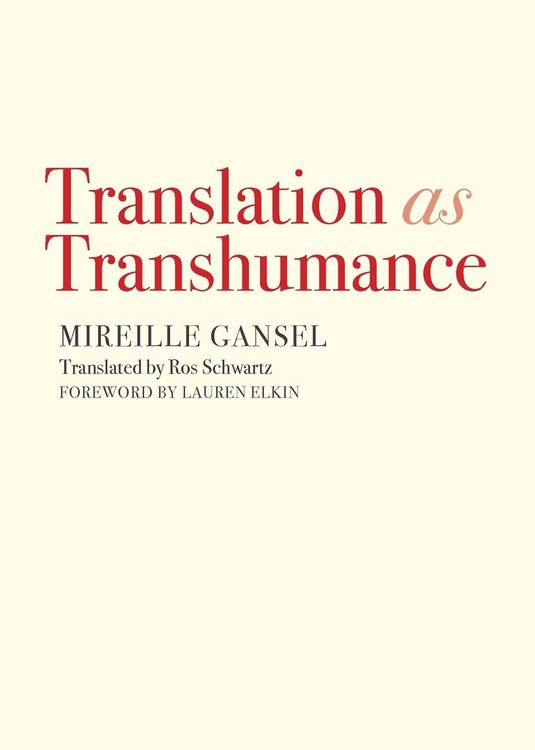 Produktbild: Translation as Transhumance