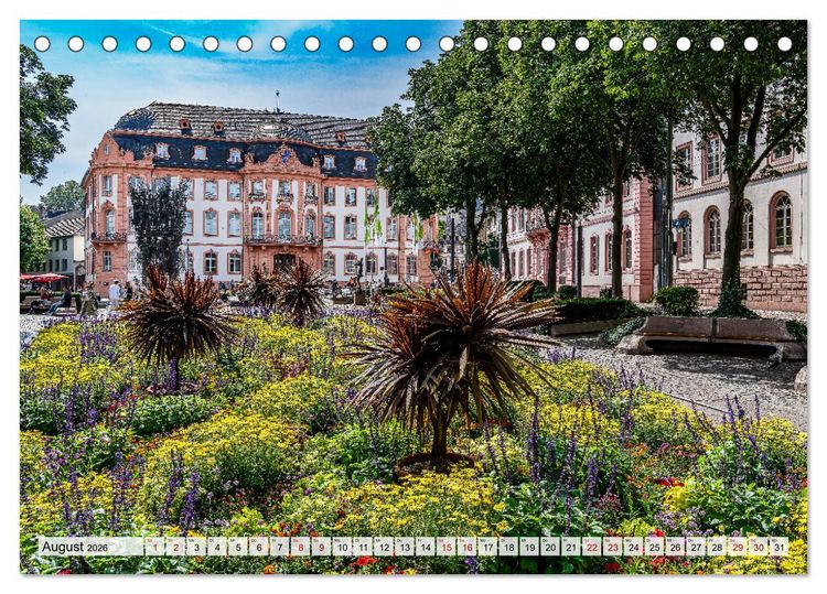 Produktbild: Mainz - Lebensfreude in RheinKultur (Tischkalender 2026 DIN A5 quer), CALVENDO Monatskalender