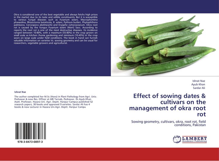 Produktbild: Effect of sowing dates & cultivars on the management of okra root rot