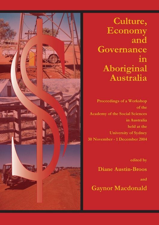 Produktbild: Culture, Economy and Governance in Aboriginal Australia