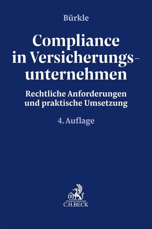 Produktbild: Compliance in Versicherungsunternehmen