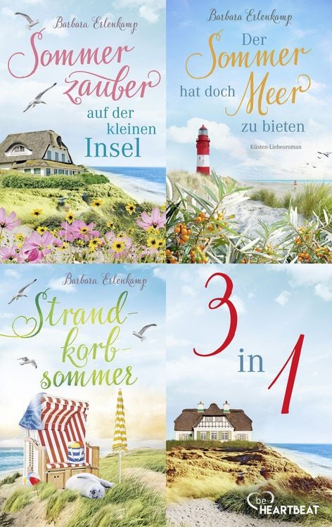 Produktbild: K&uuml;ste, Meer und Sommer - Die sch&ouml;nsten Urlaubsromane von Barbara Erlenkamp (Nur bei uns!)