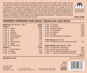 Produktbild: Violinmusik,Vol. 1 - Solowerke