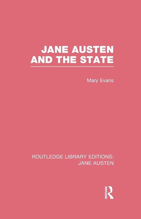 Produktbild: Jane Austen and the State (RLE Jane Austen)