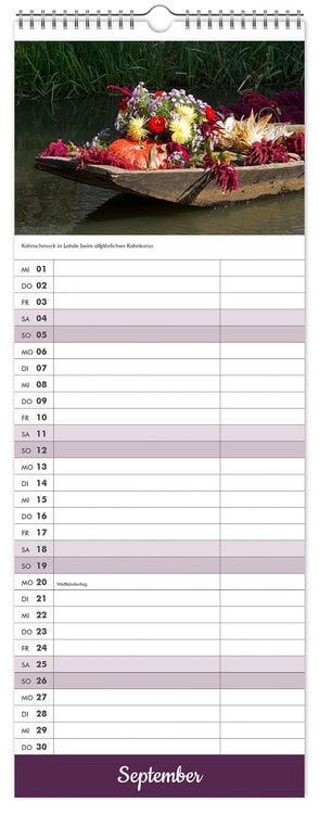 Produktbild: K&uuml;chenkalender Spreewald 2027 NEU! inkl. Rezepte