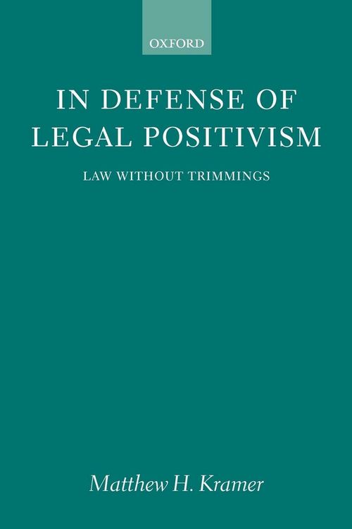 Produktbild: In Defense of Legal Positivism