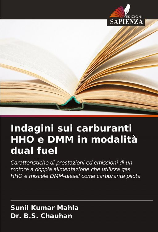 Produktbild: Indagini sui carburanti HHO e DMM in modalit&agrave; dual fuel