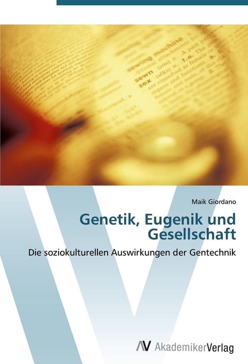 Produktbild: Genetik, Eugenik und Gesellschaft