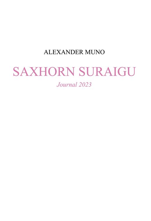 Produktbild: Saxhorn suraigu
