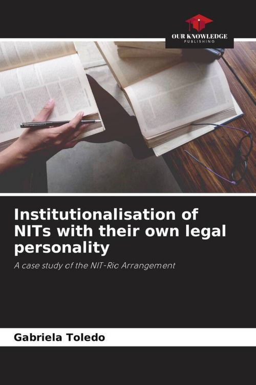 Produktbild: Institutionalisation of NITs with their own legal personality